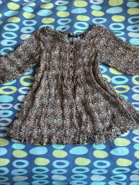 Vintage Myth Y2K Floral Babydoll Top